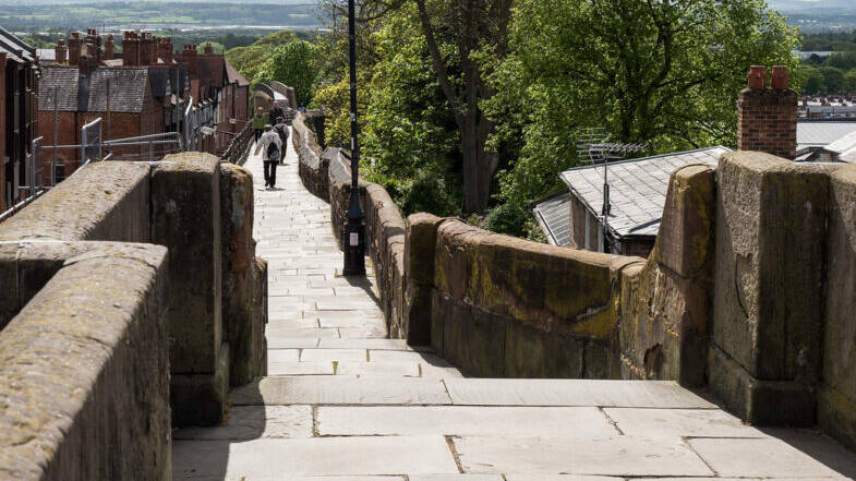 Chester Roman City Wall Walk